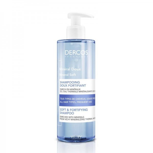 Dercos Shampoo Mineral Suave 400ml