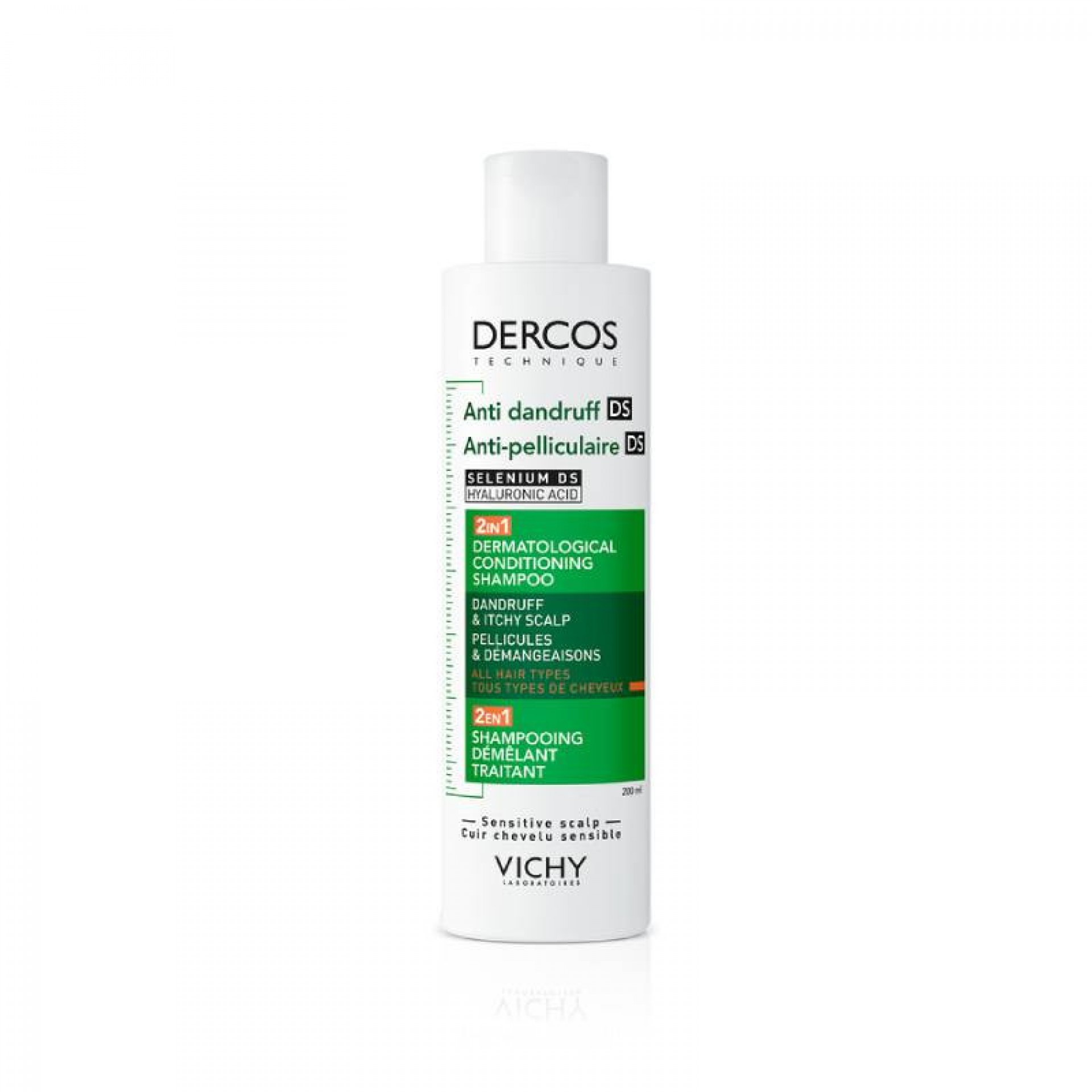 Dercos Anticaspa DS 2em1 Shampoo e Condicionador 200ml