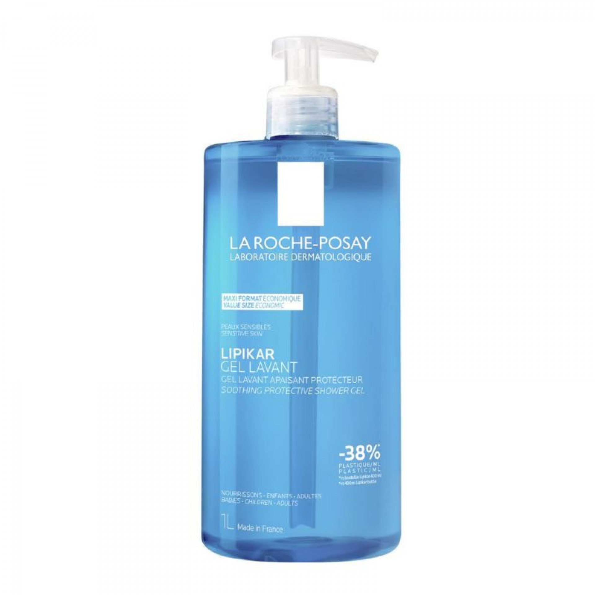 La Roche-Posay Lipikar Cleansing Gel 1L