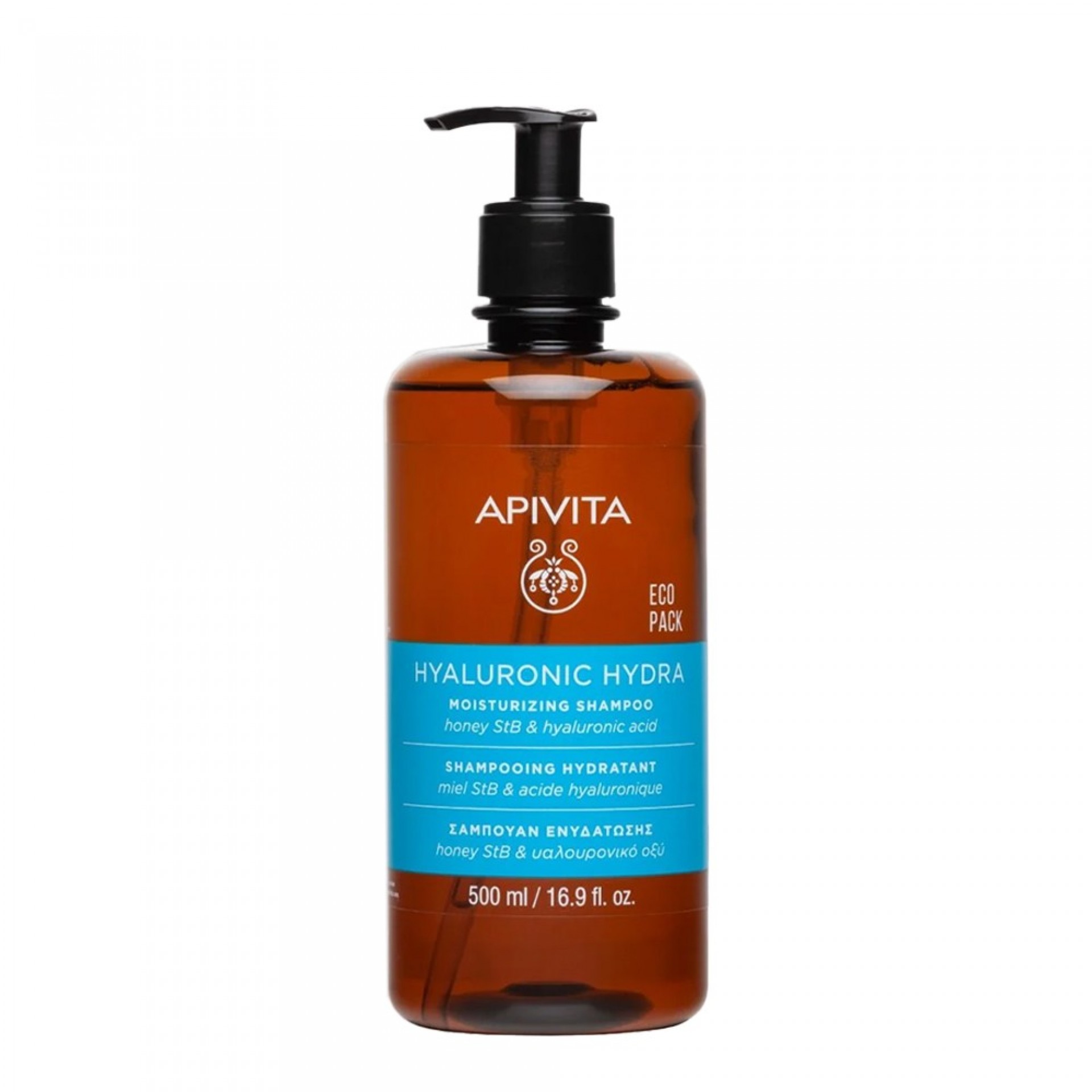 Apivita Hyaluronic Hydra Shampoo 500ml