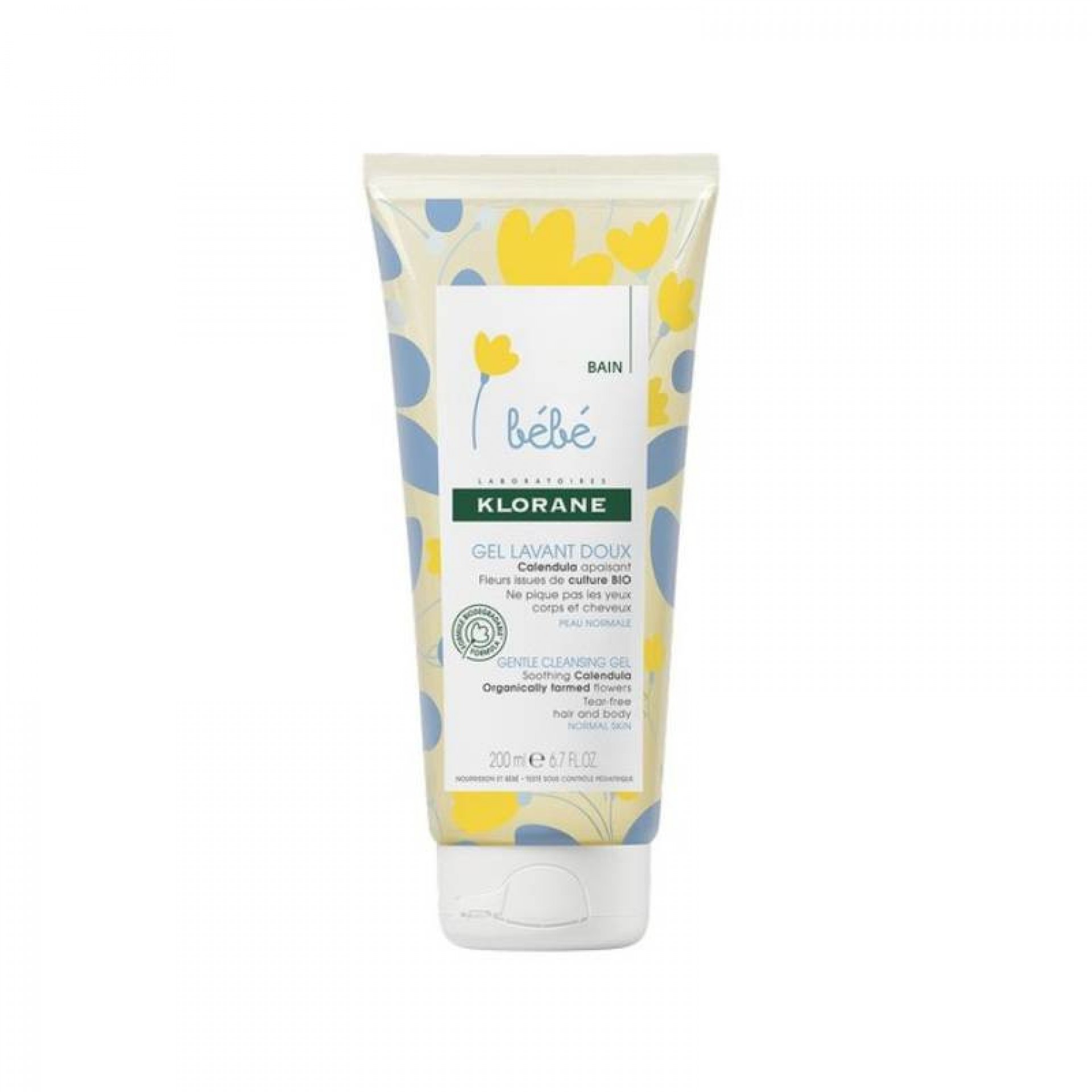 Klorane Baby Gentle Cleansing Gel 200ml