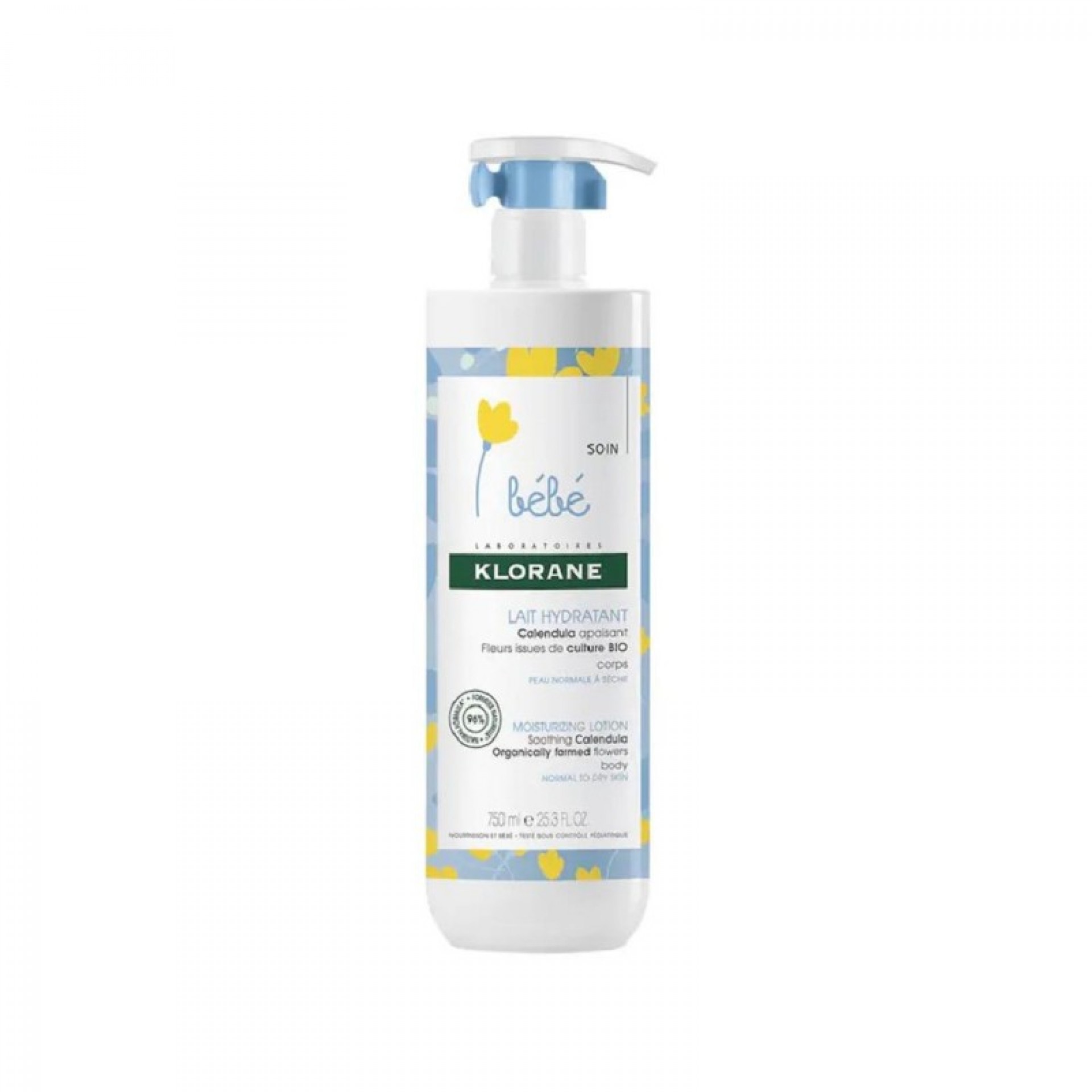 Klorane Baby Moisturizing Lotion 750ml