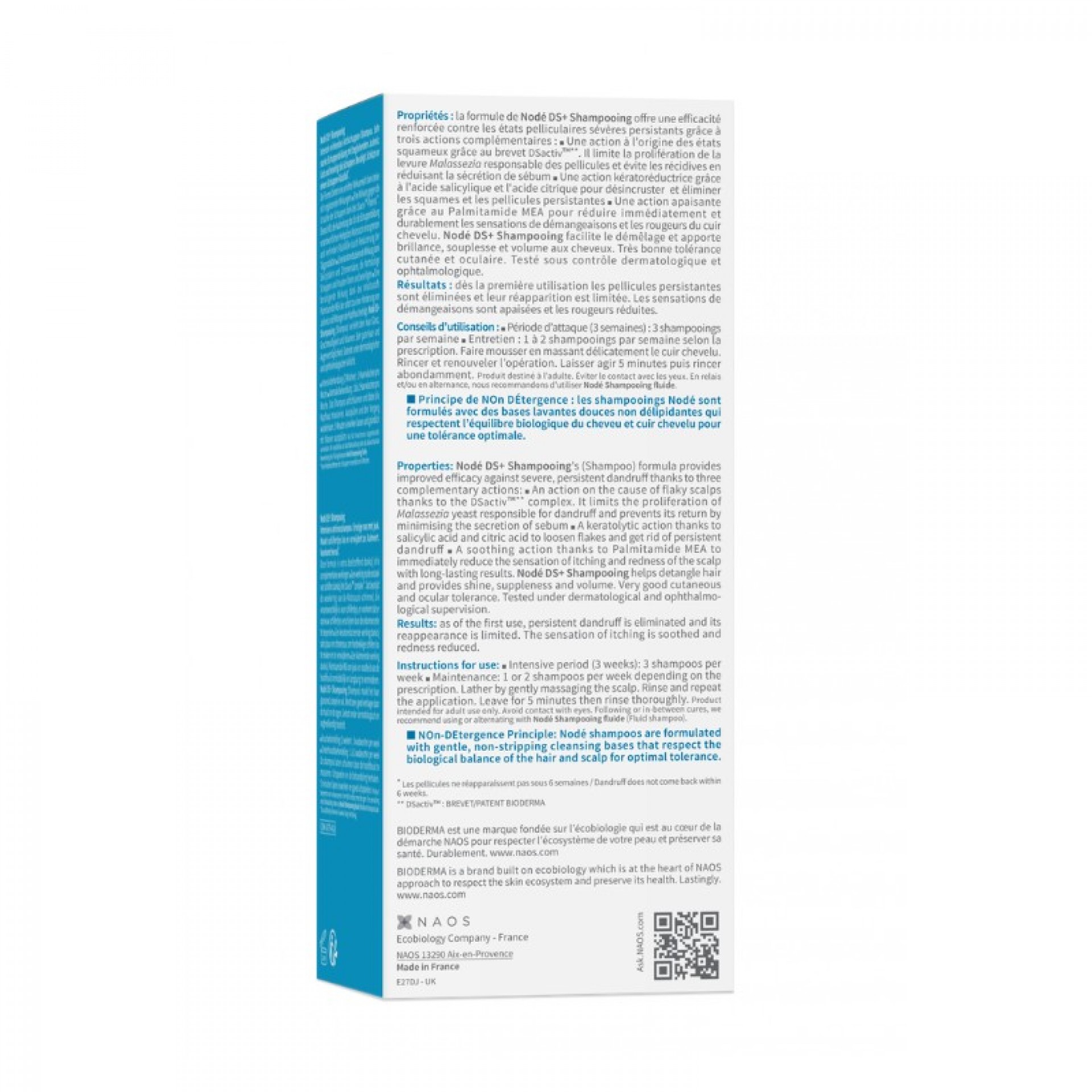 Nodé DS+ Shampoo Creme 125ml Preço Especial