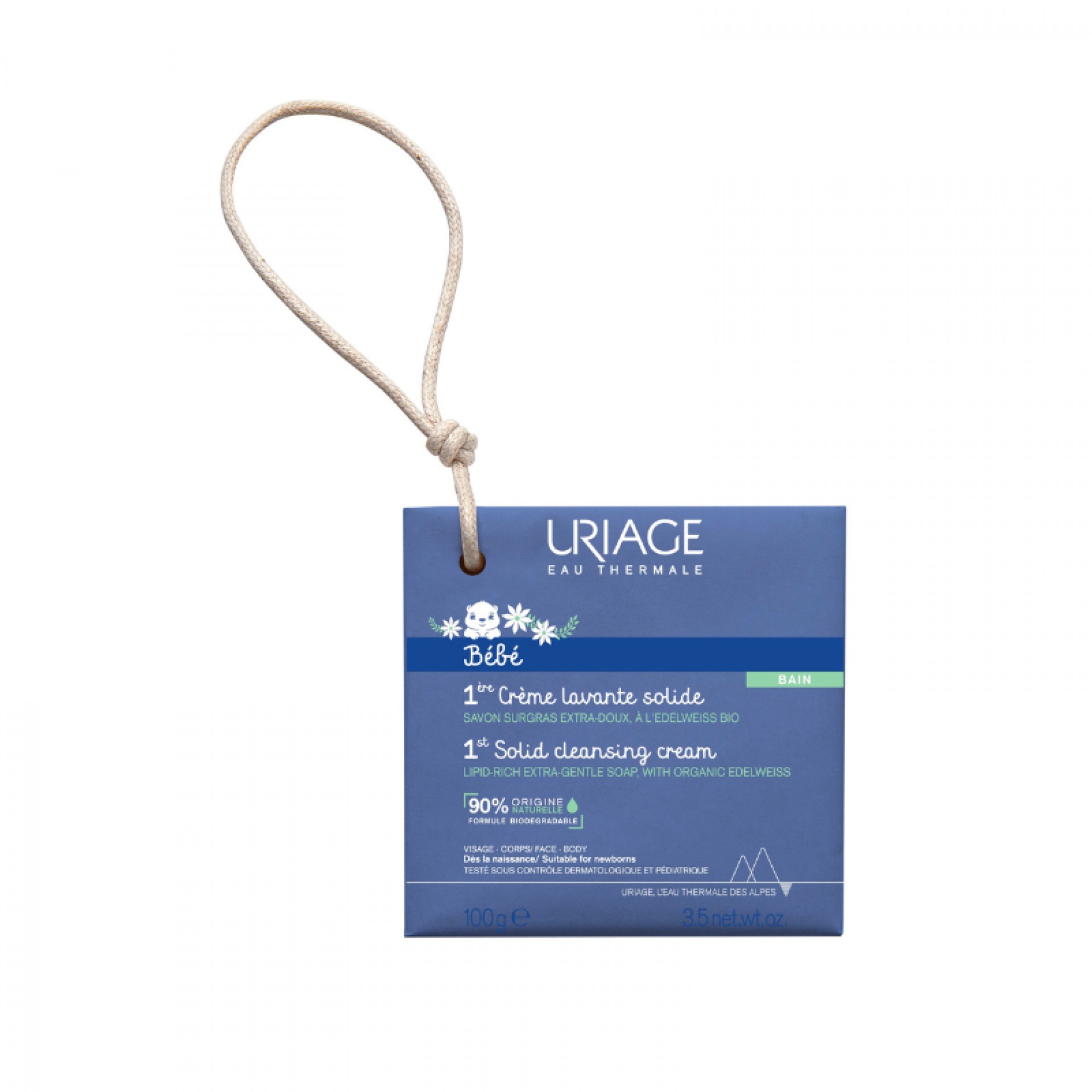 Uriage Bebé 1º Creme Lavante Sólido 100g