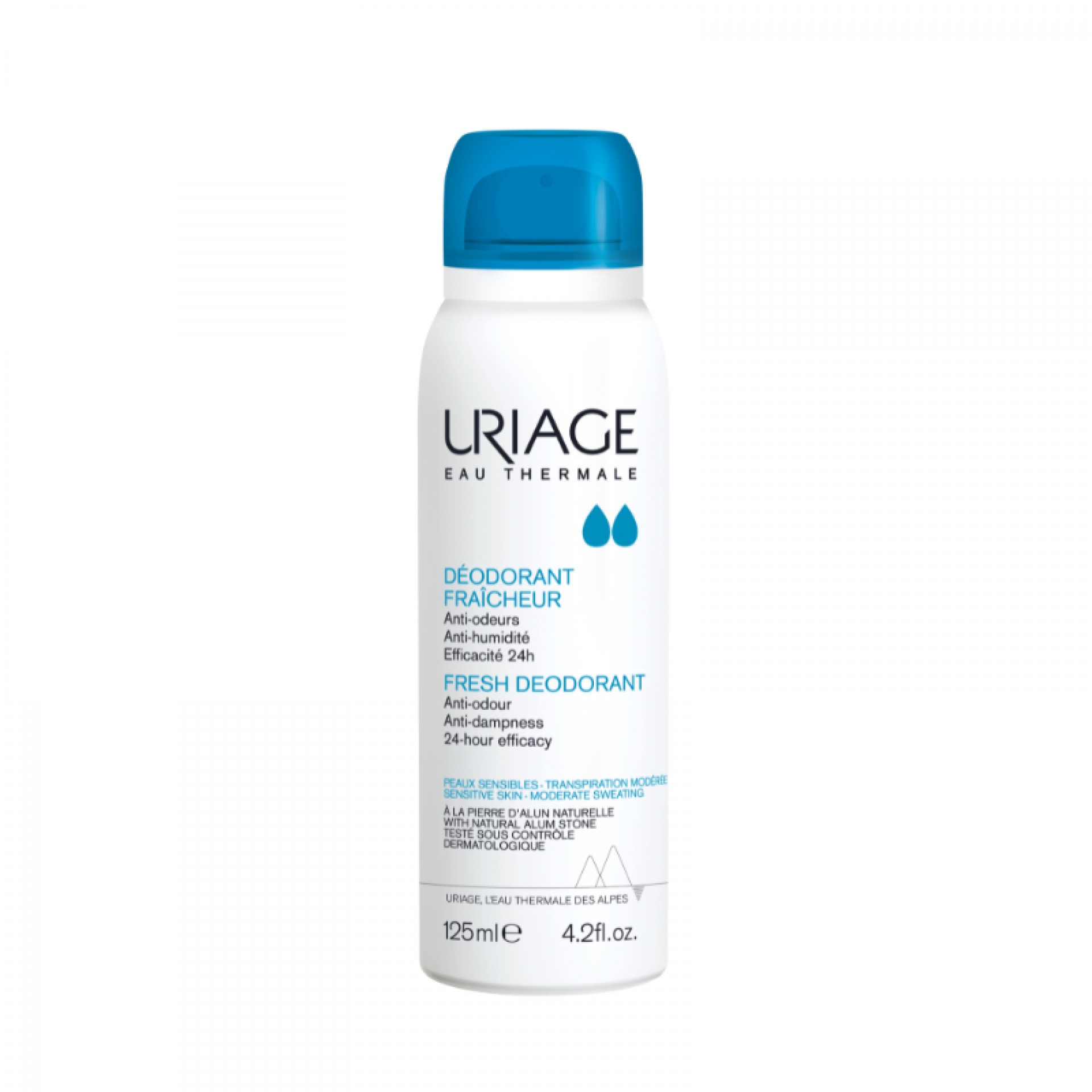 Uriage Déodorant Spray Rafraîchissant 125ml