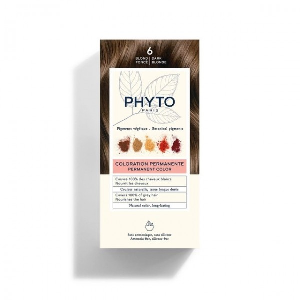 Phyto Phytocolor Hair Color Shade 6 Dark Blonde