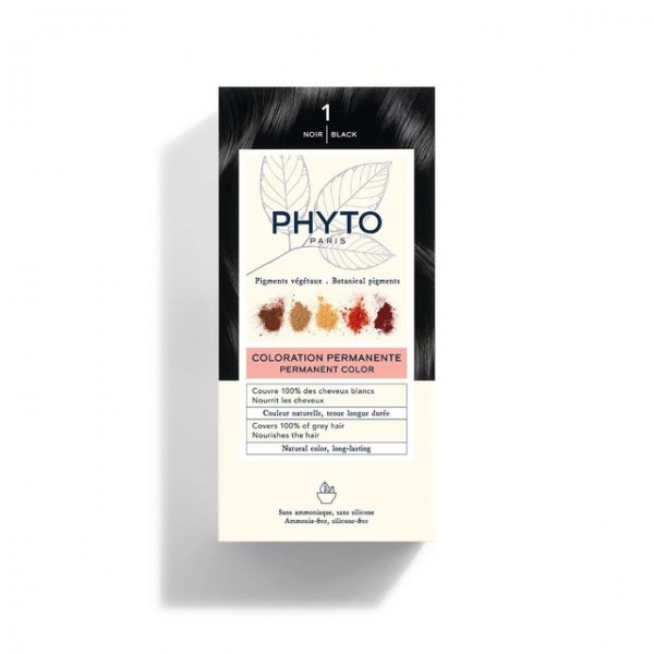 Phyto Phytocolor Hair Color Shade 1 Black