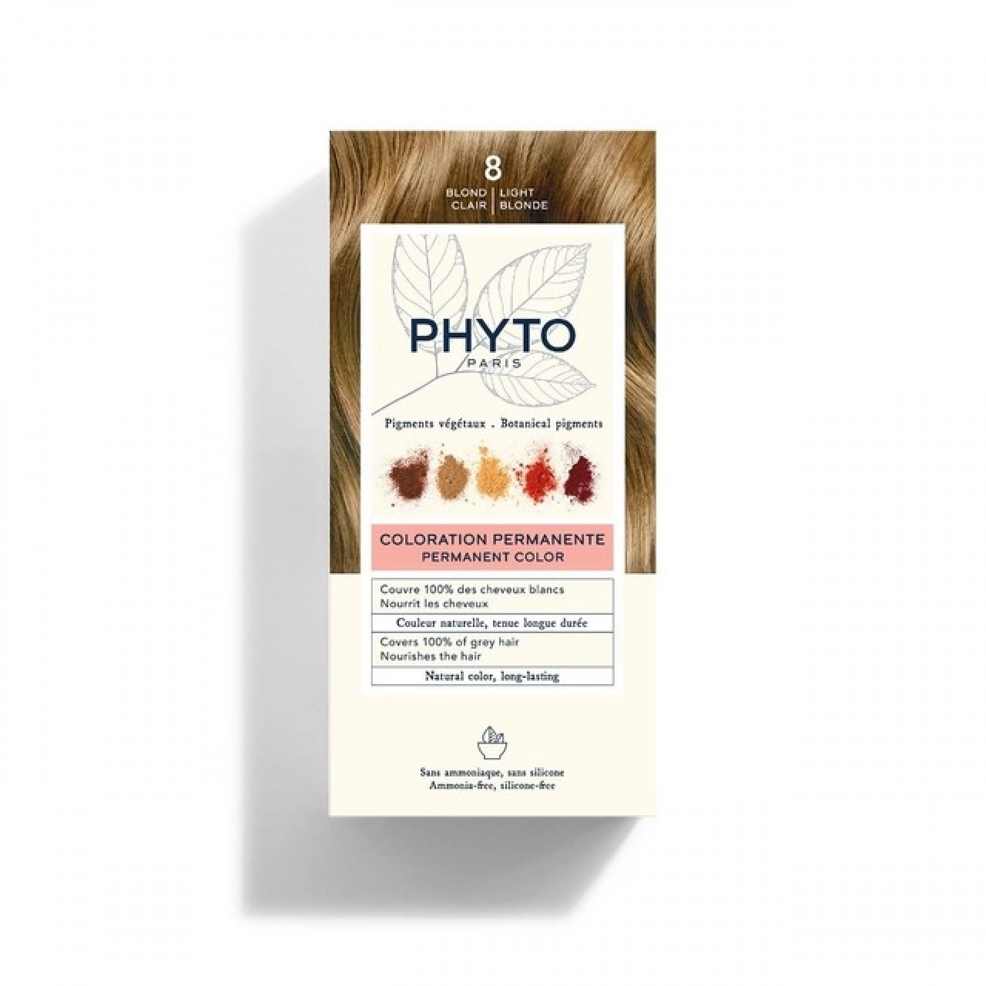 Phyto Phytocolor Coloration Teinte 8 Blond Clair