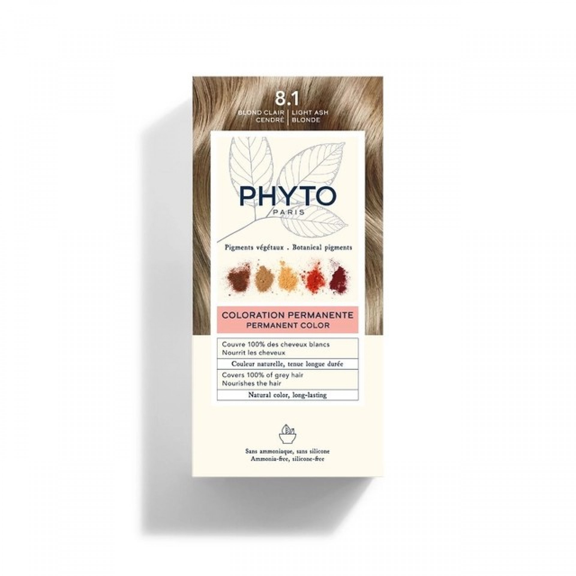 Phytocolor Tom 8.1 Louro Claro Acinzentado