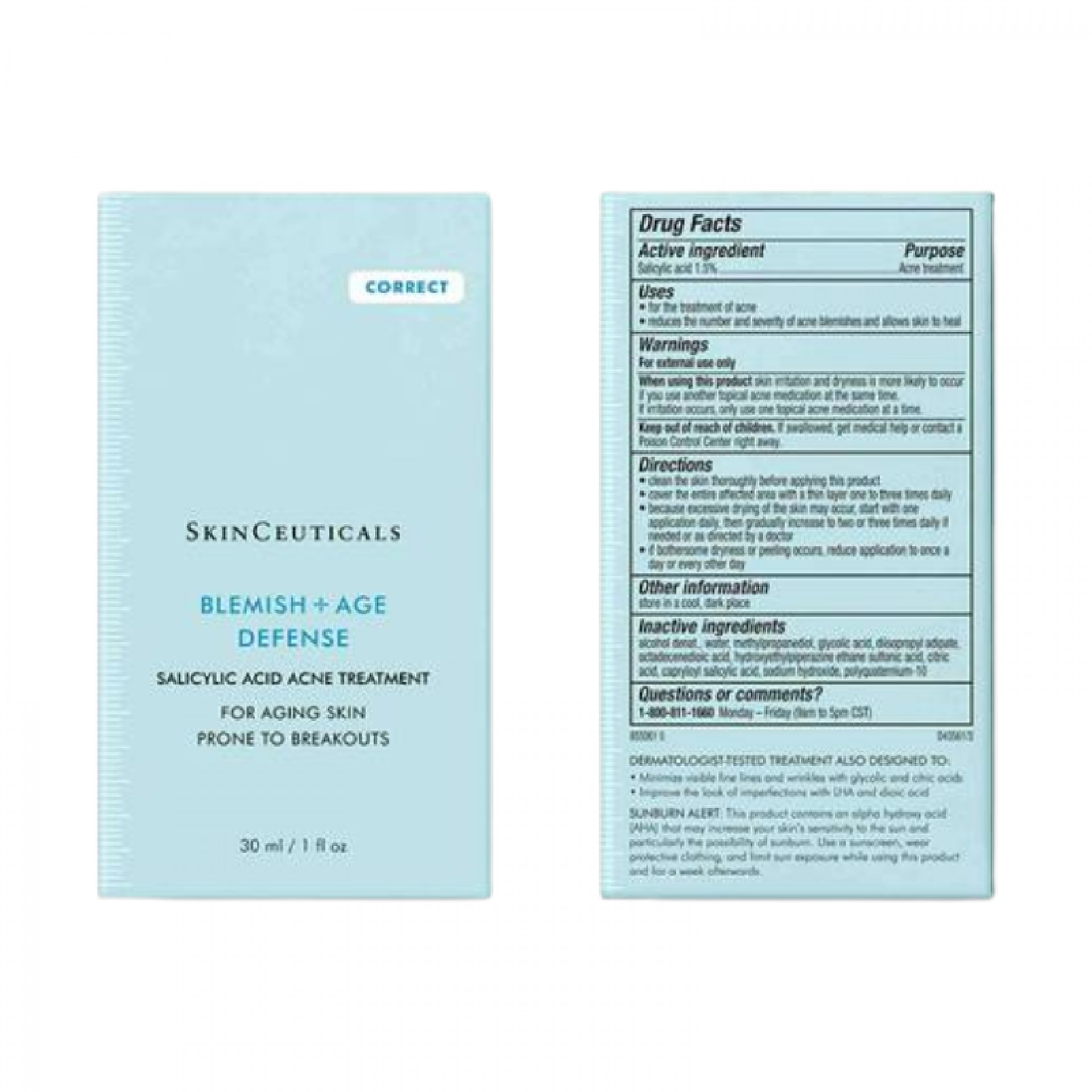 SkinCeuticals Blemish + Age Defense Sérum Visage 30ml