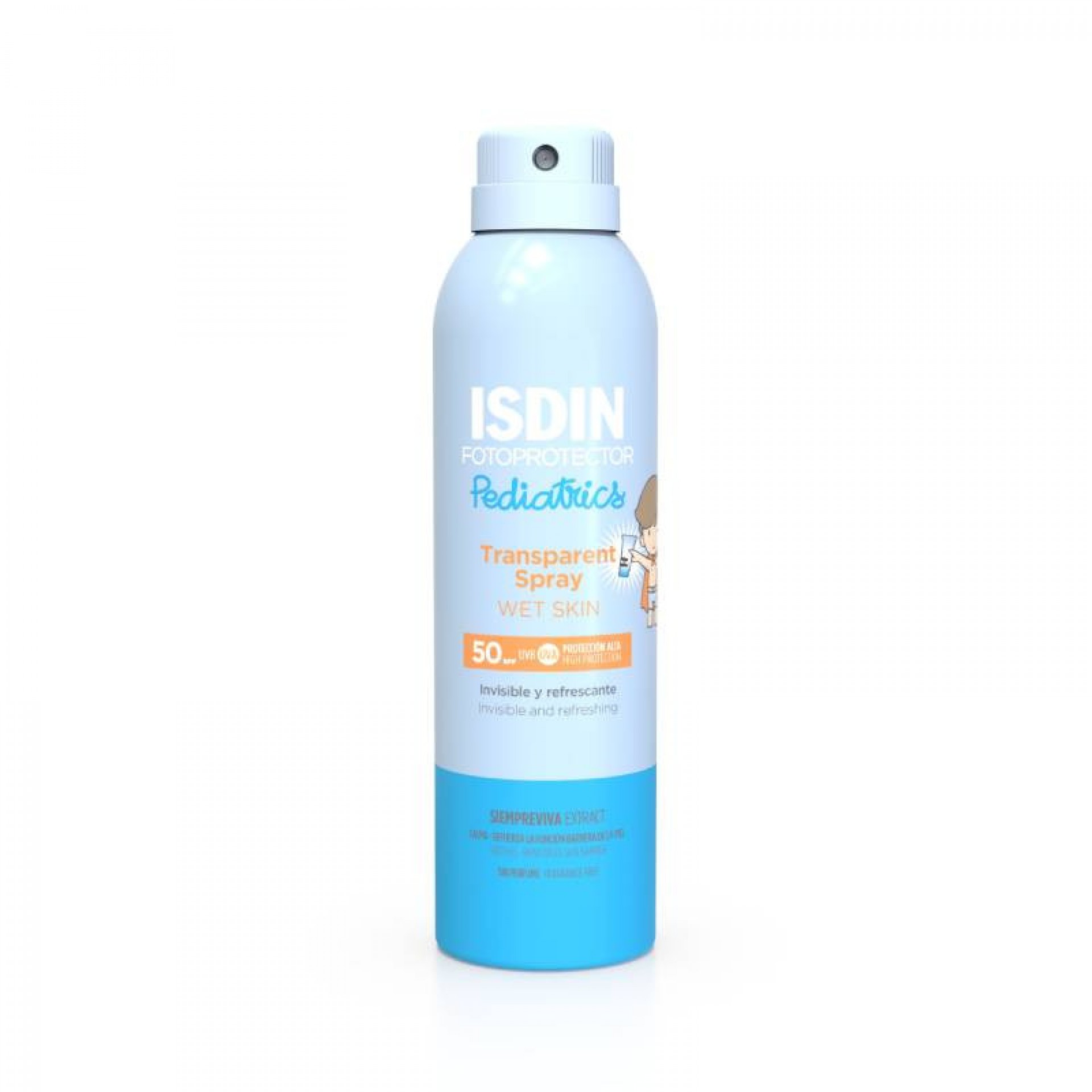 Isdin Fotoprotector Pediatrics Transparent Spray Wet Skin SPF50 250ml