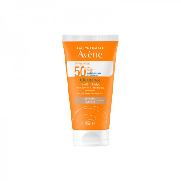 Avne Cleanance Tinted Sunscreen SPF50+ 50ml