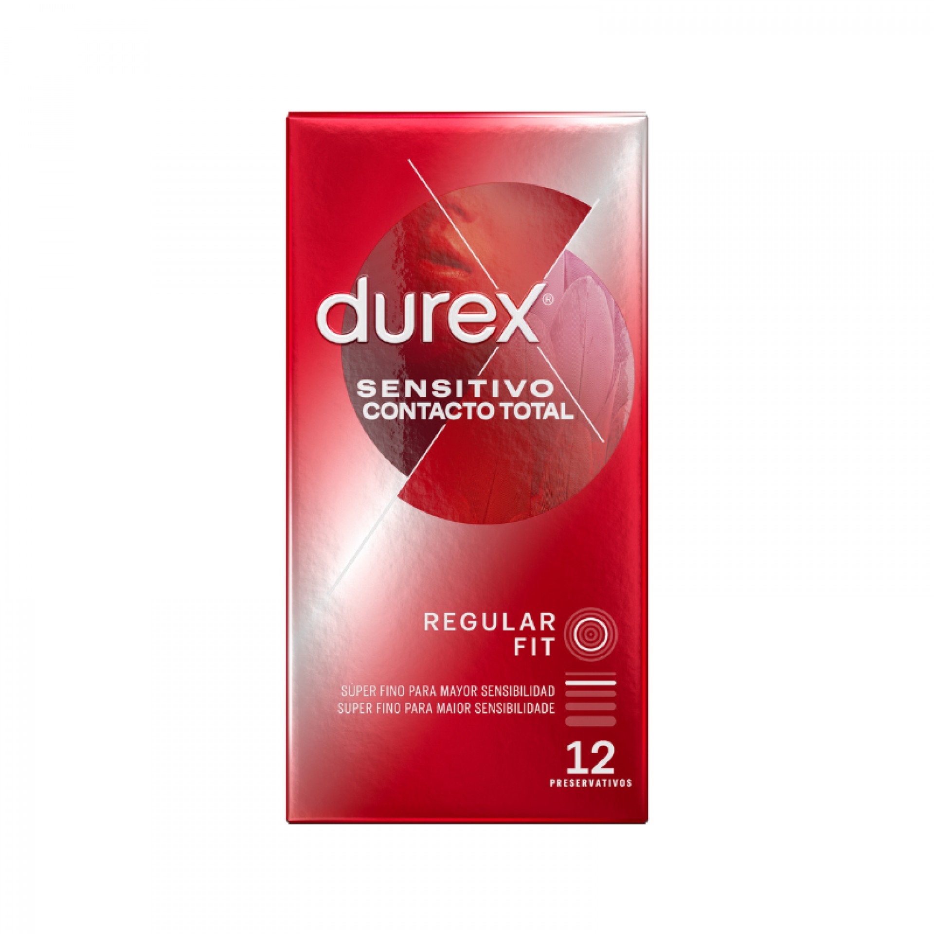Durex Sensitive Total Contact Condoms x12