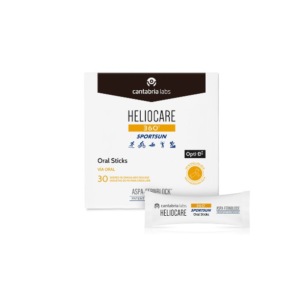 Heliocare 360 SportSun 30 Oral Sticks