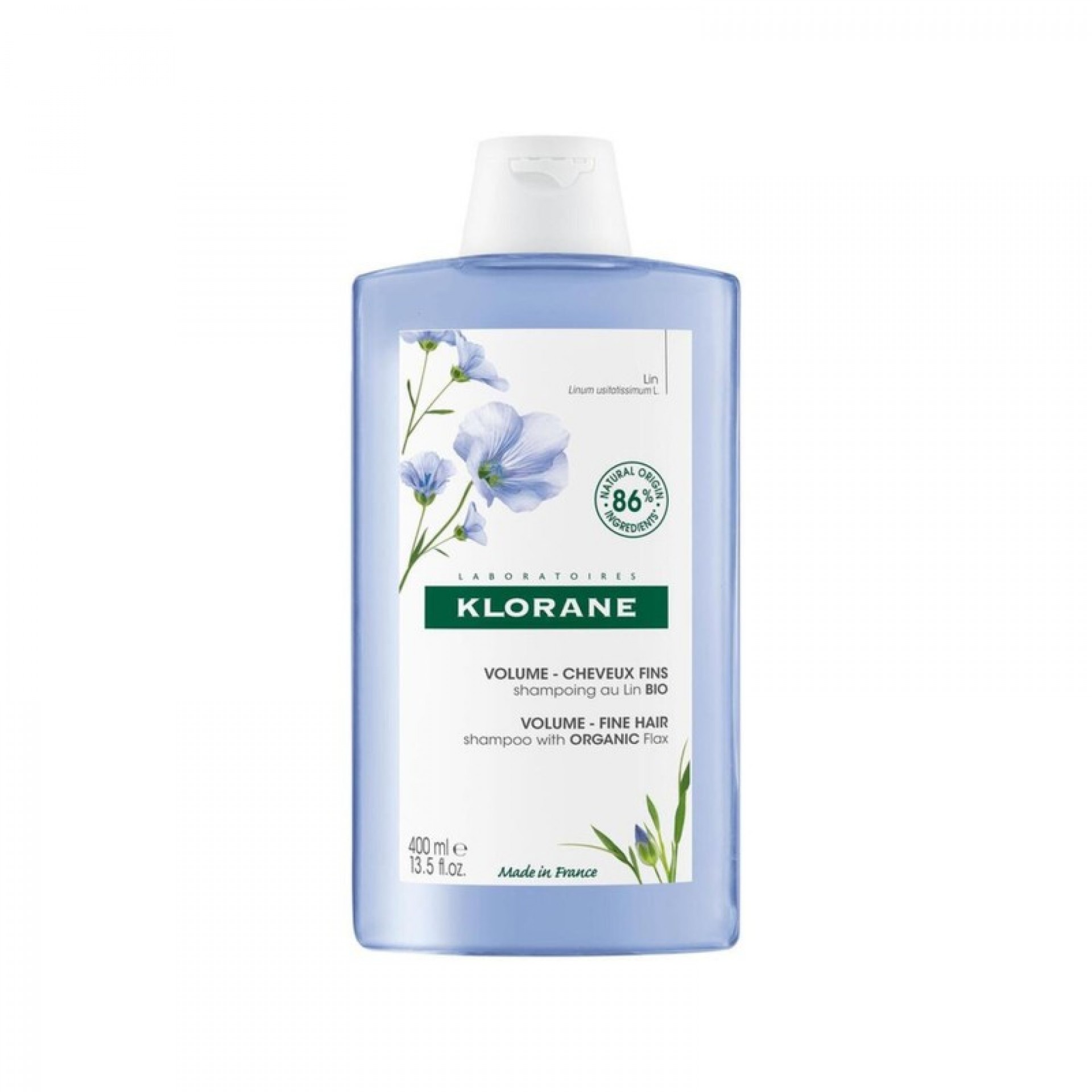 Klorane Shampoo with Organic Flax 400ml