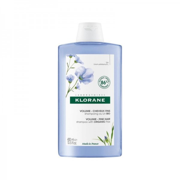 Klorane Champ con Lino BIO 400ml