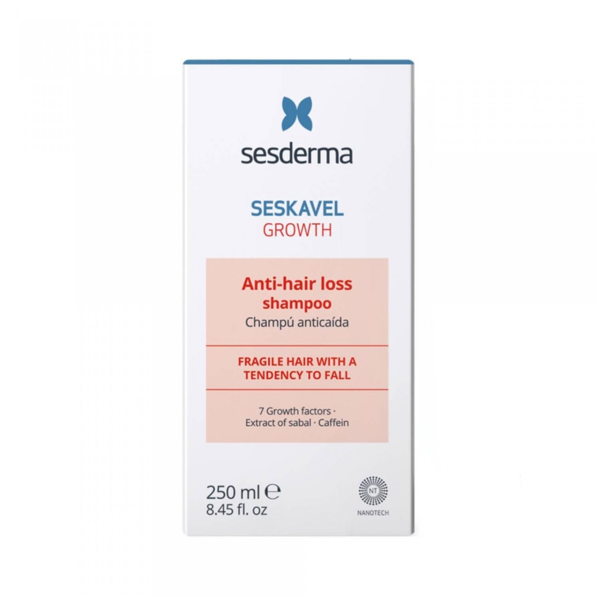Sesderma Seskavel Growth Anti-Hair Loss Shampoo 250ml