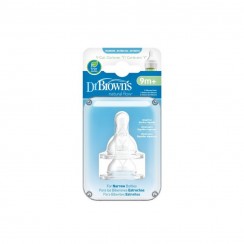 Dr. Brown's Natural Flow Narrow Y-Cut Teat +9M x2
