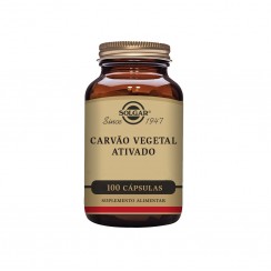 Solgar Carbn Vegetal Activado 100 Cpsulas