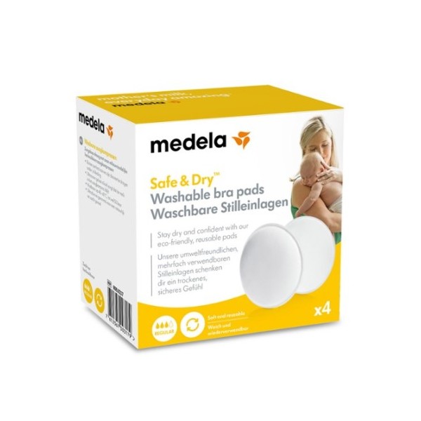Medela Discos Absorbentes de Algodn Lavables 4 Unidades