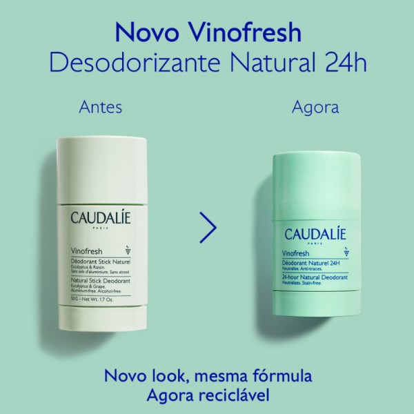 Vinofresh Desodorizante Stick Natural 50g
