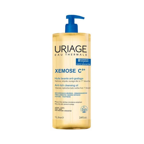 Uriage Xémose C8+ Soothing Cleansing Oil 1000ml Uriage Xémose C8+ Soothing Cleansing Oil 1000ml
