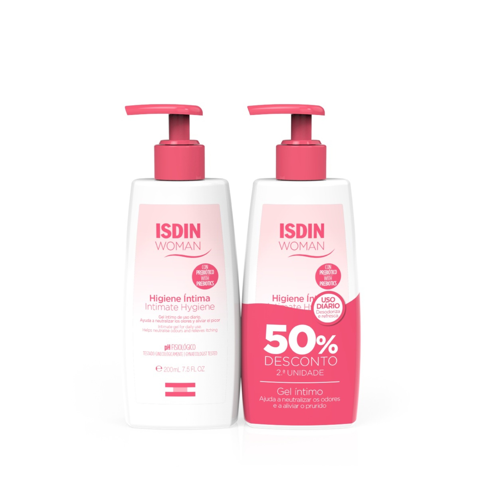 Isdin Femme Gel Hygiène Intime 2 x 200ml