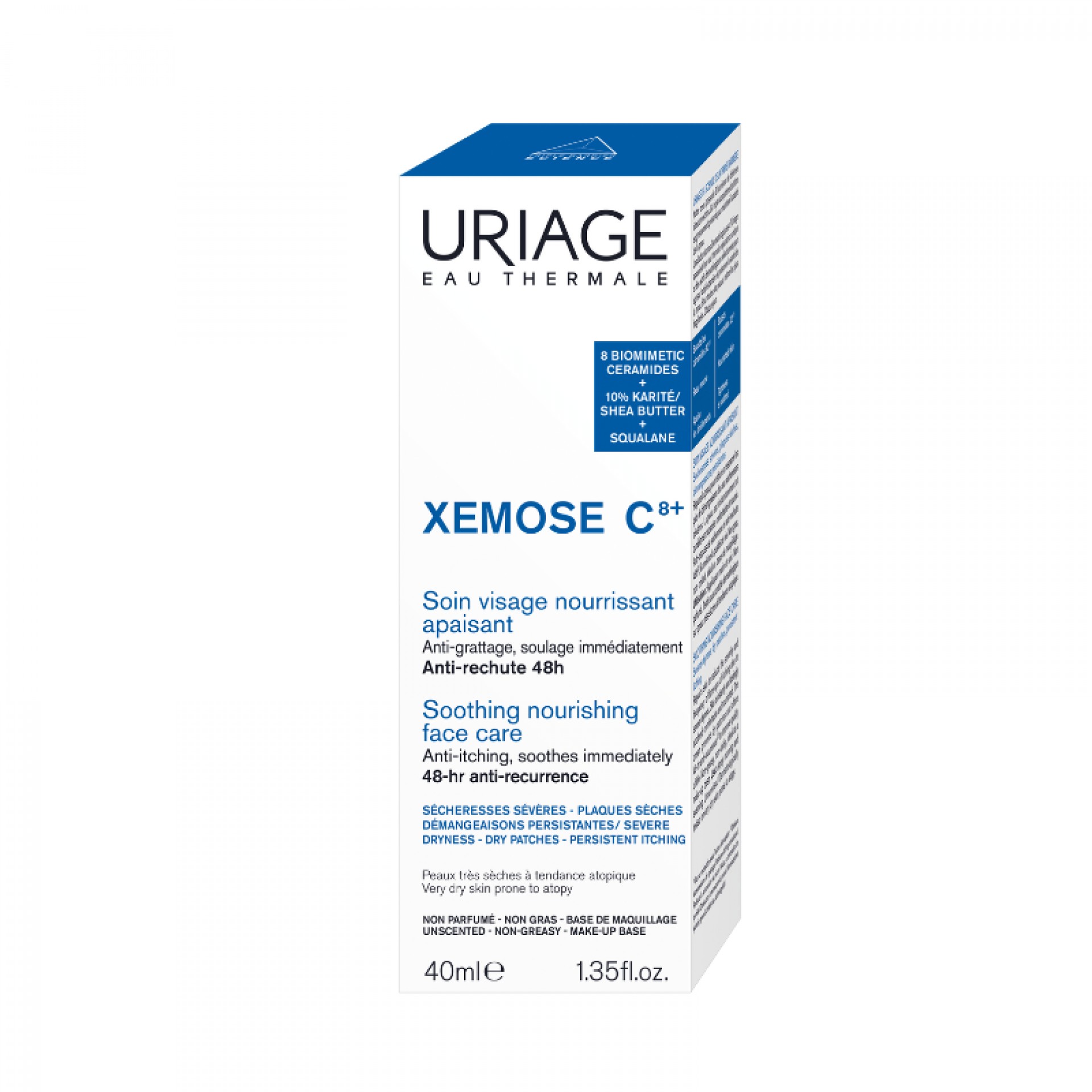 Uriage Xémose C8+ Face Cream 40ml