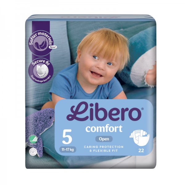 Libero Comfort Diapers Size 5 11�17kg 22 Units