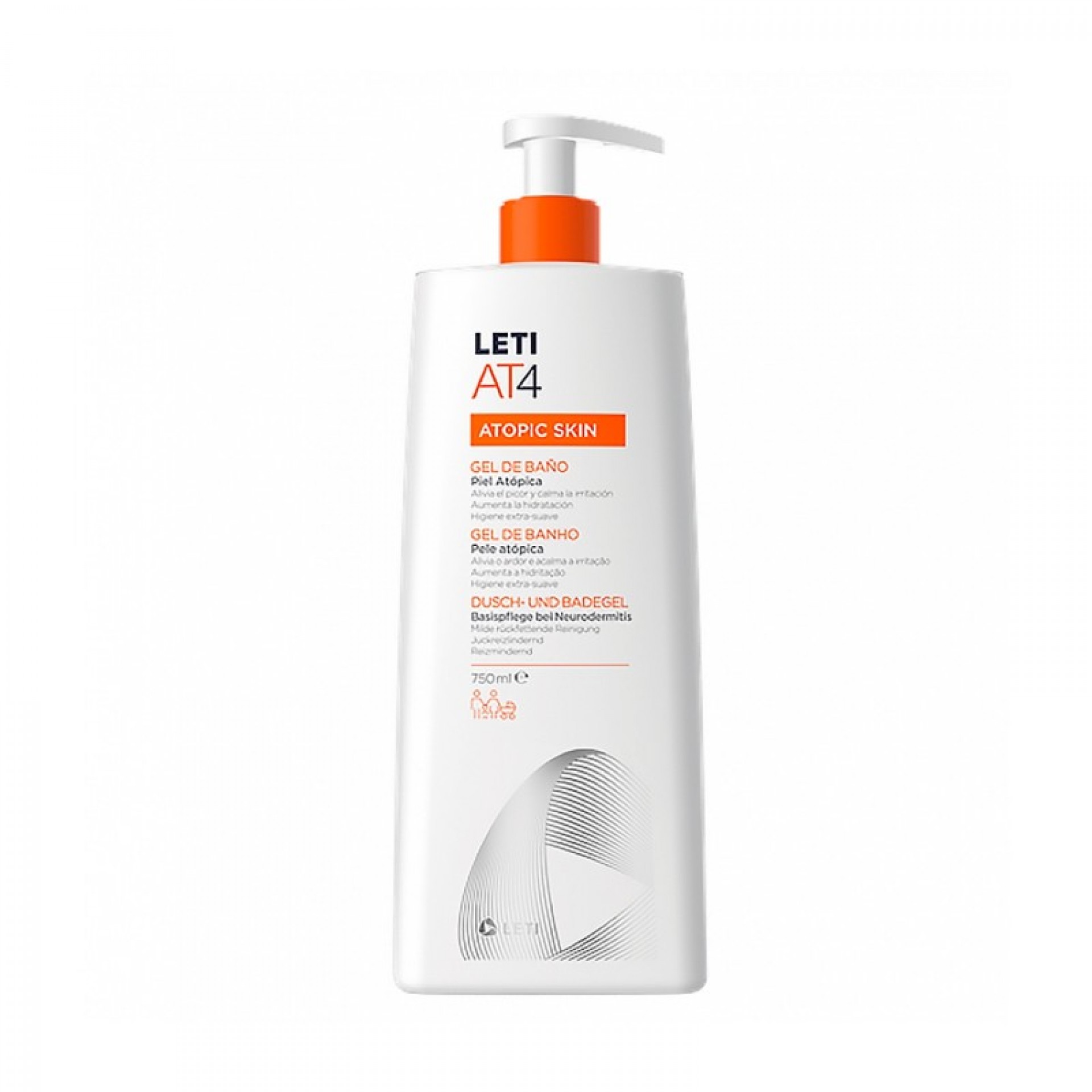LetiAT4 Gel de Banho 750ml