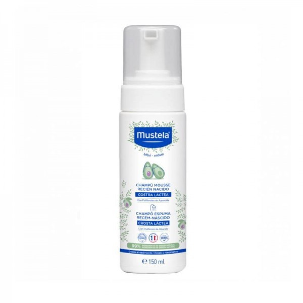 Mustela Baby Newborn Foam Shampoo 150ml