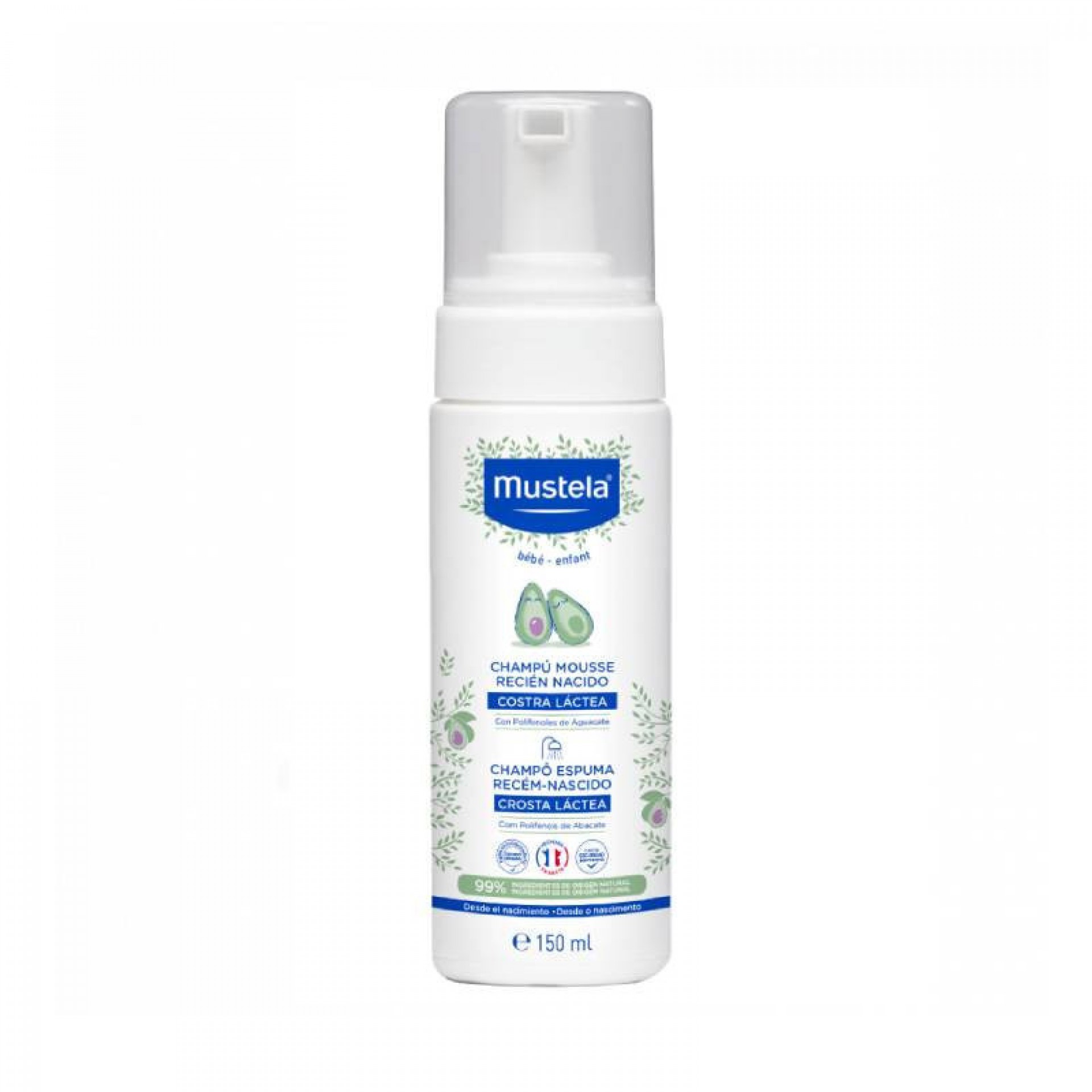 Mustela Baby Newborn Foam Shampoo 150ml
