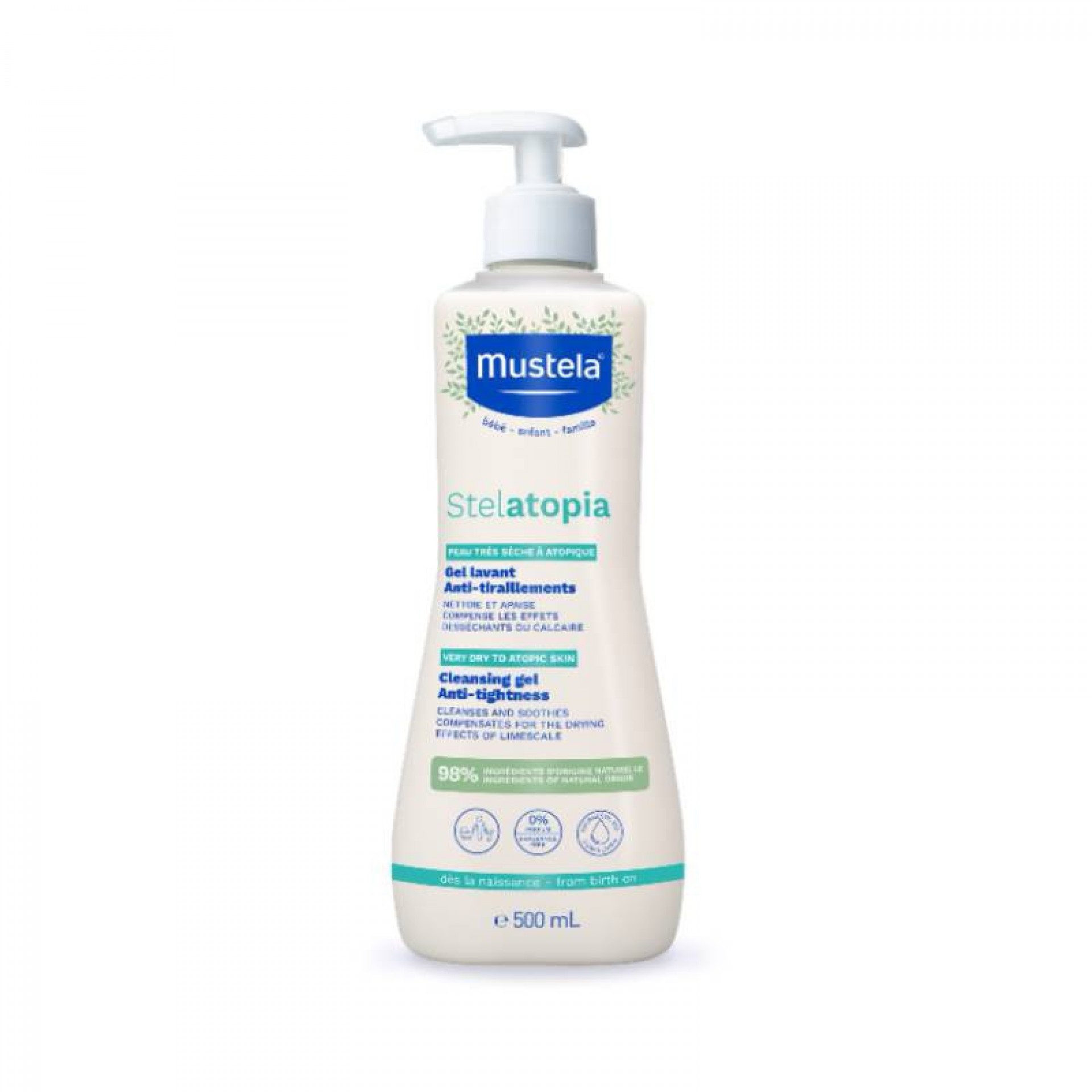 Mustela Baby Stelatopia Cleansing Gel 500ml