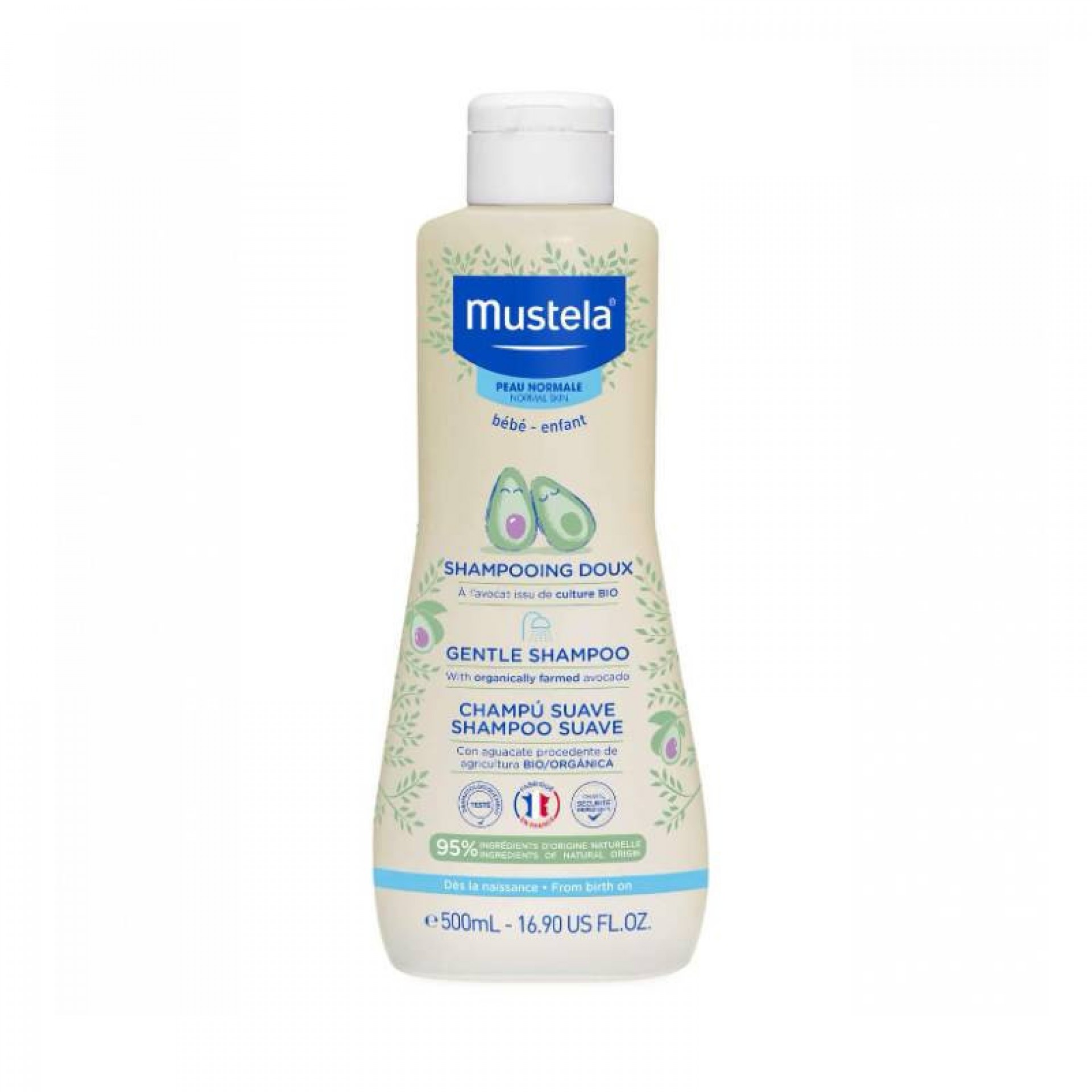 Mustela Baby Gentle Shampoo 500ml