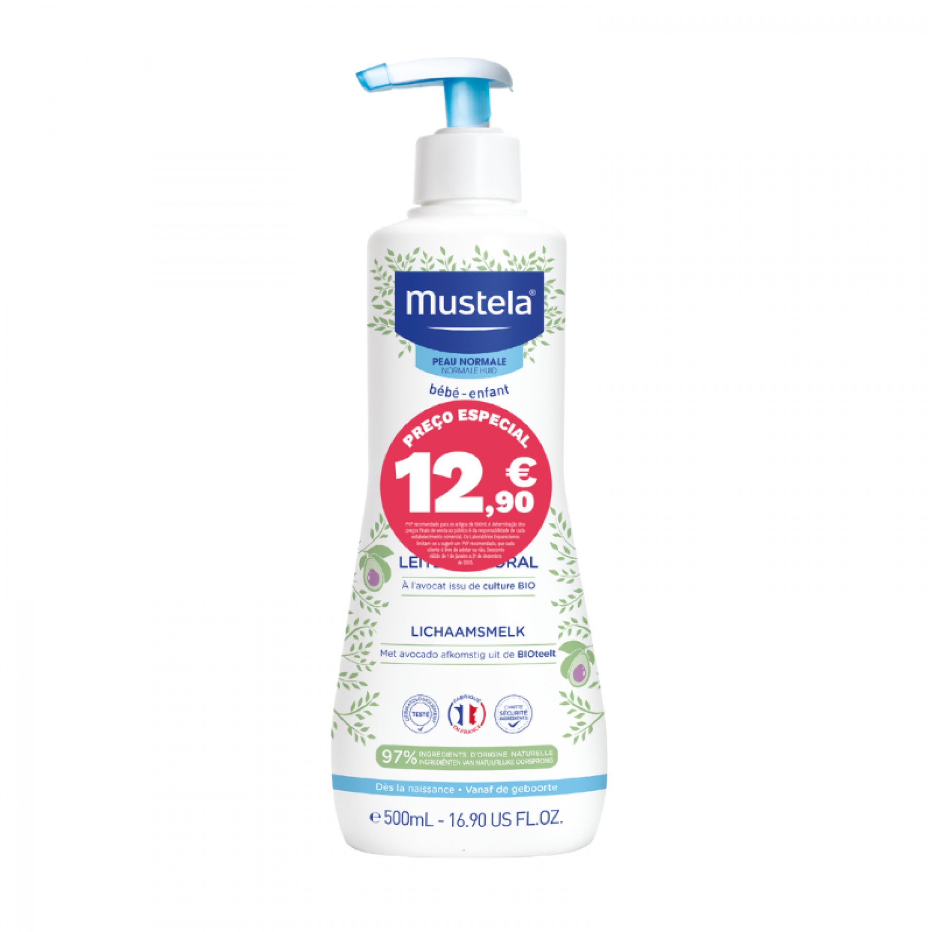 Mustela Hydra Baby Body Lotion 500ml Special Price