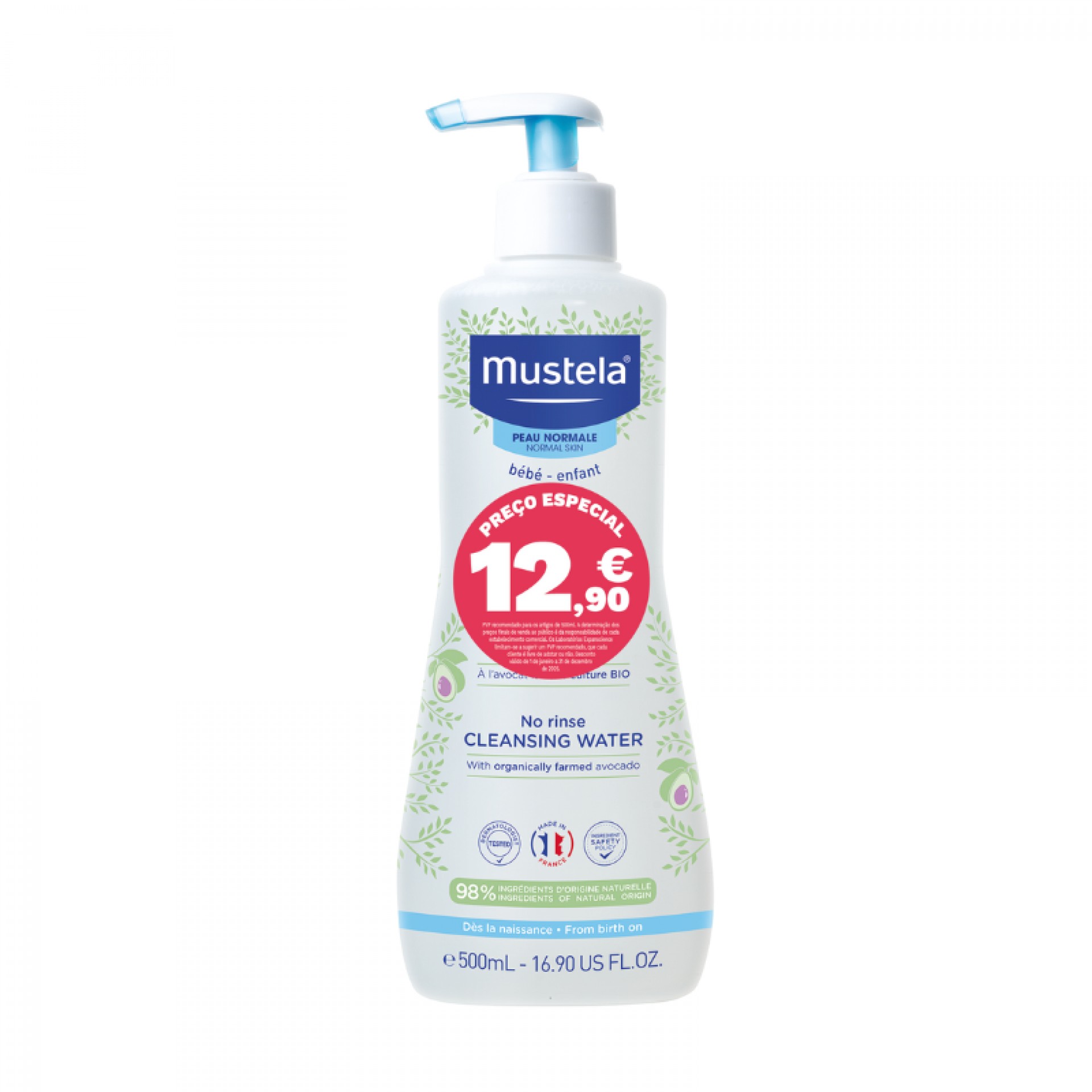 Mustela Baby Physiological Cleansing Water 500ml Special Price