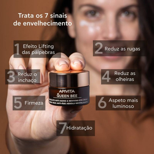 Apivita Queen Bee Eye Contour Cream 15ml Apivita Queen Bee Eye Contour Cream 15ml