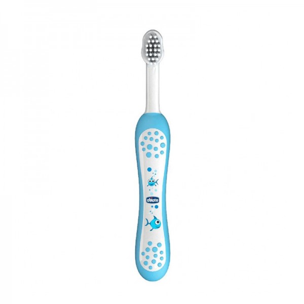 Chicco Blue Toothbrush +6M Chicco Blue Toothbrush +6M