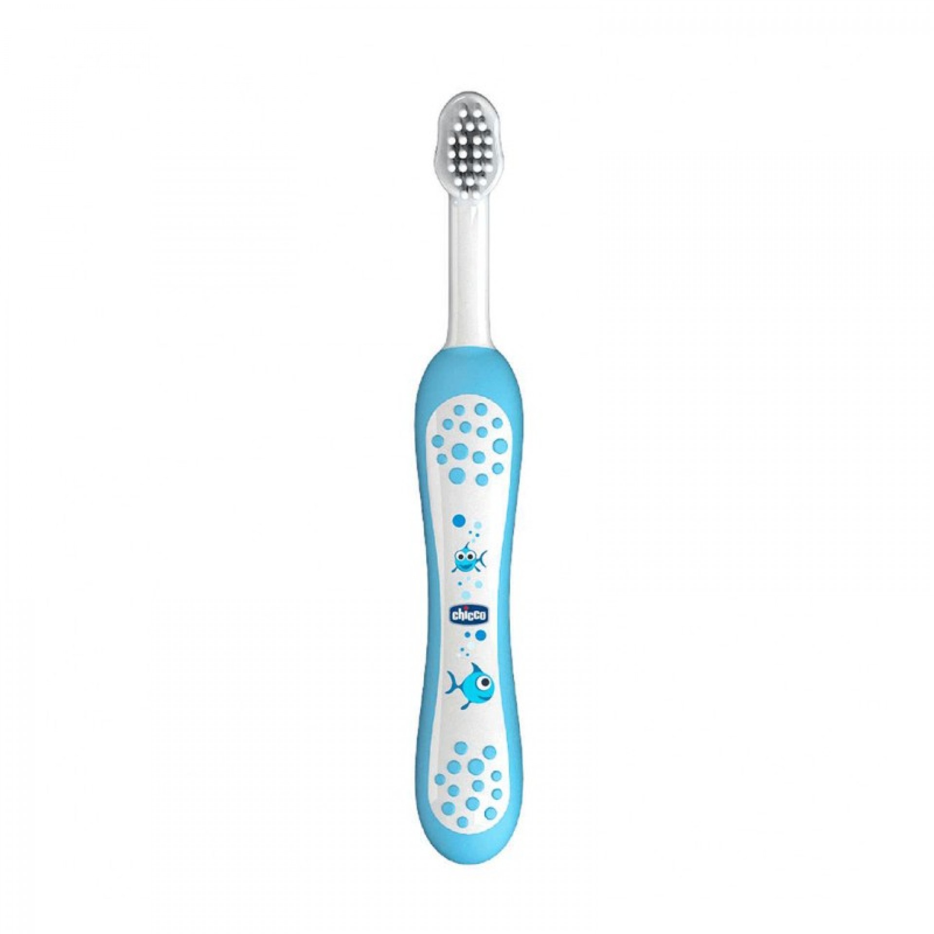 Chicco Blue Toothbrush +6M