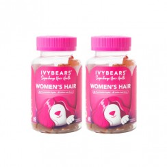 IvyBears Hair Vitamins for Women 2x60 Gummies