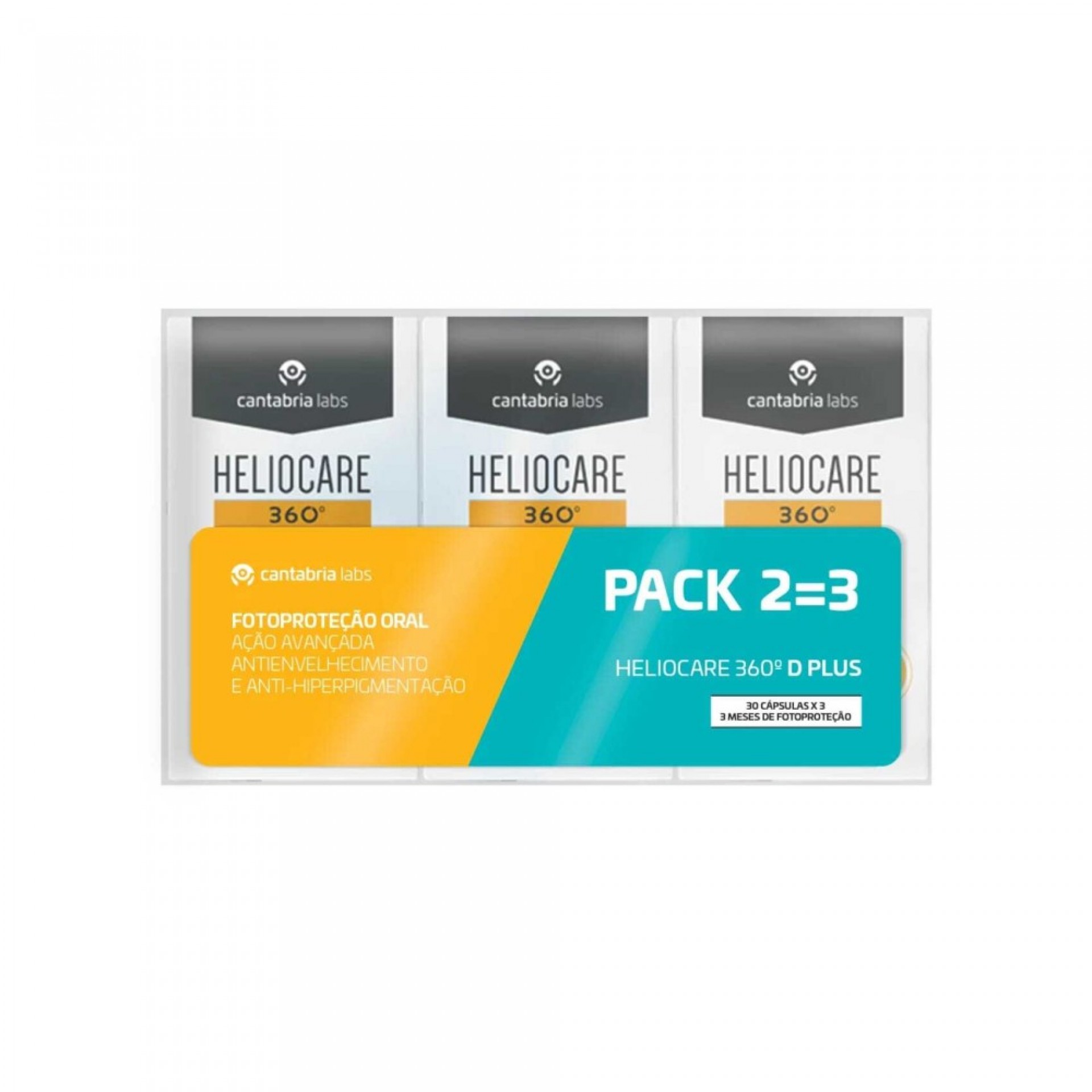 Heliocare 360º D Plus Capsules Special Pack 3x30 Capsules
