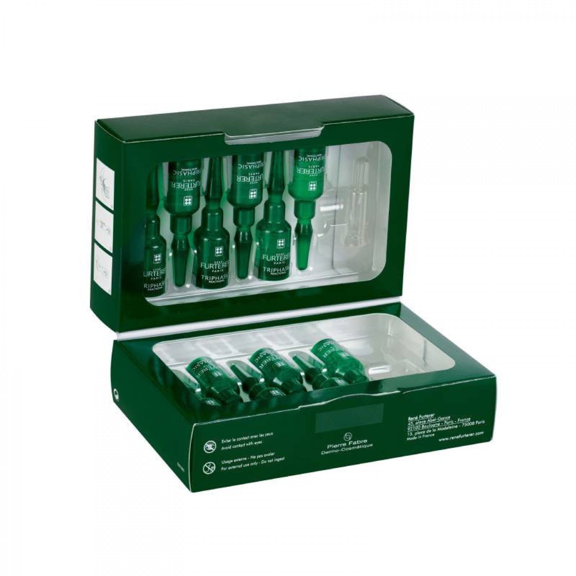 René Furterer Triphasic Reactional Anti-Hair Loss 12 Ampoules