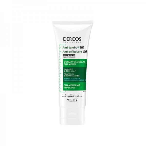 Dercos DS Anti-Dandruff Shampoo Normal to Oily Hair 95ml Dercos DS Anti-Dandruff Shampoo Normal to Oily Hair 95ml